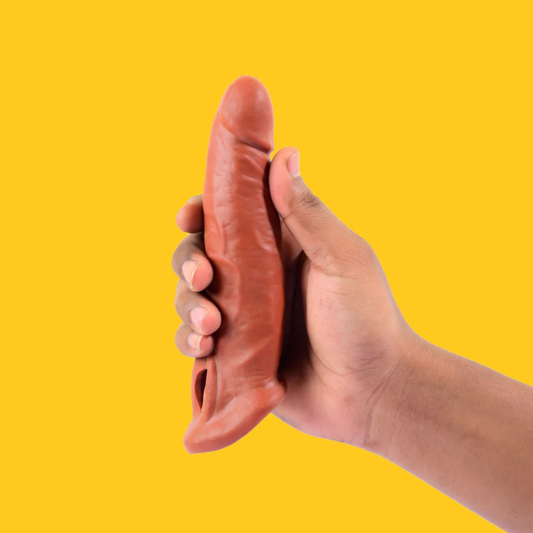 Silicone Washable Dragon Condom 7 Inch