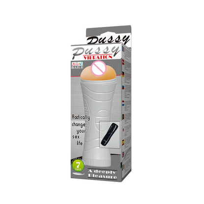 Masturbation Cup for Men 7-function Vibrations Artificial Vagina Sexy Toy