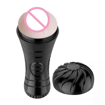 Masturbation Cup for Men 7-function Vibrations Artificial Vagina Sexy Toy