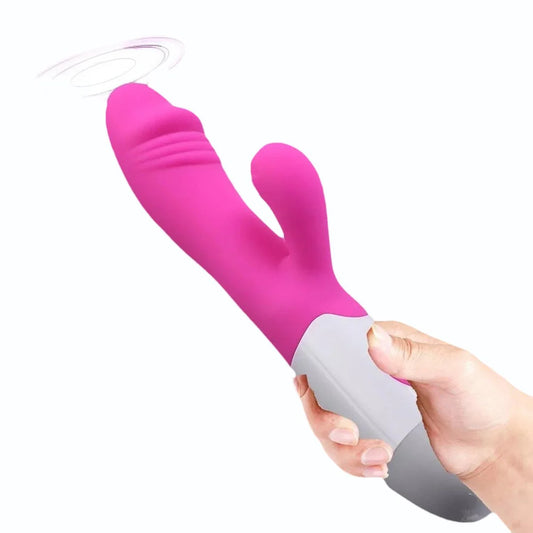 ToyEx Rabbit Style Rechargeable Wellness Massager – Dual Stimulation Design